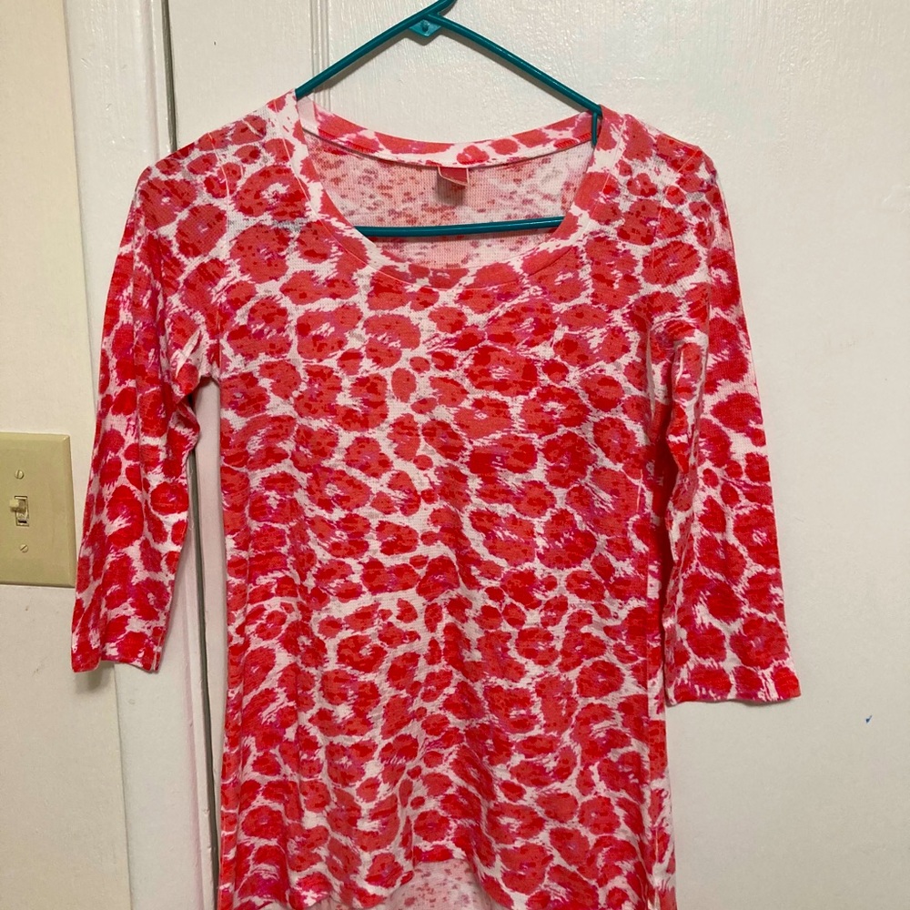 Three quarter length top